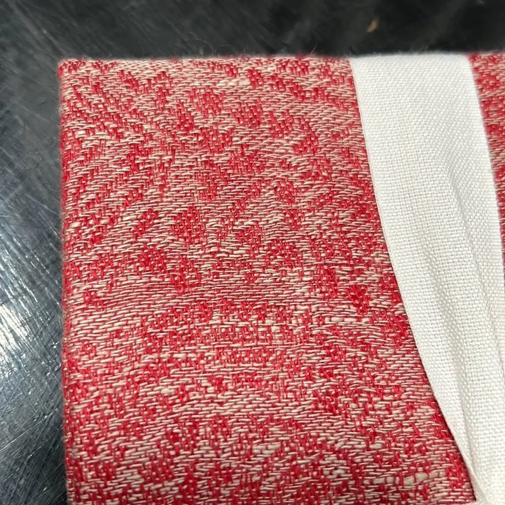 Pottery Barn Paisley Jacquard Belgian Linen Sham